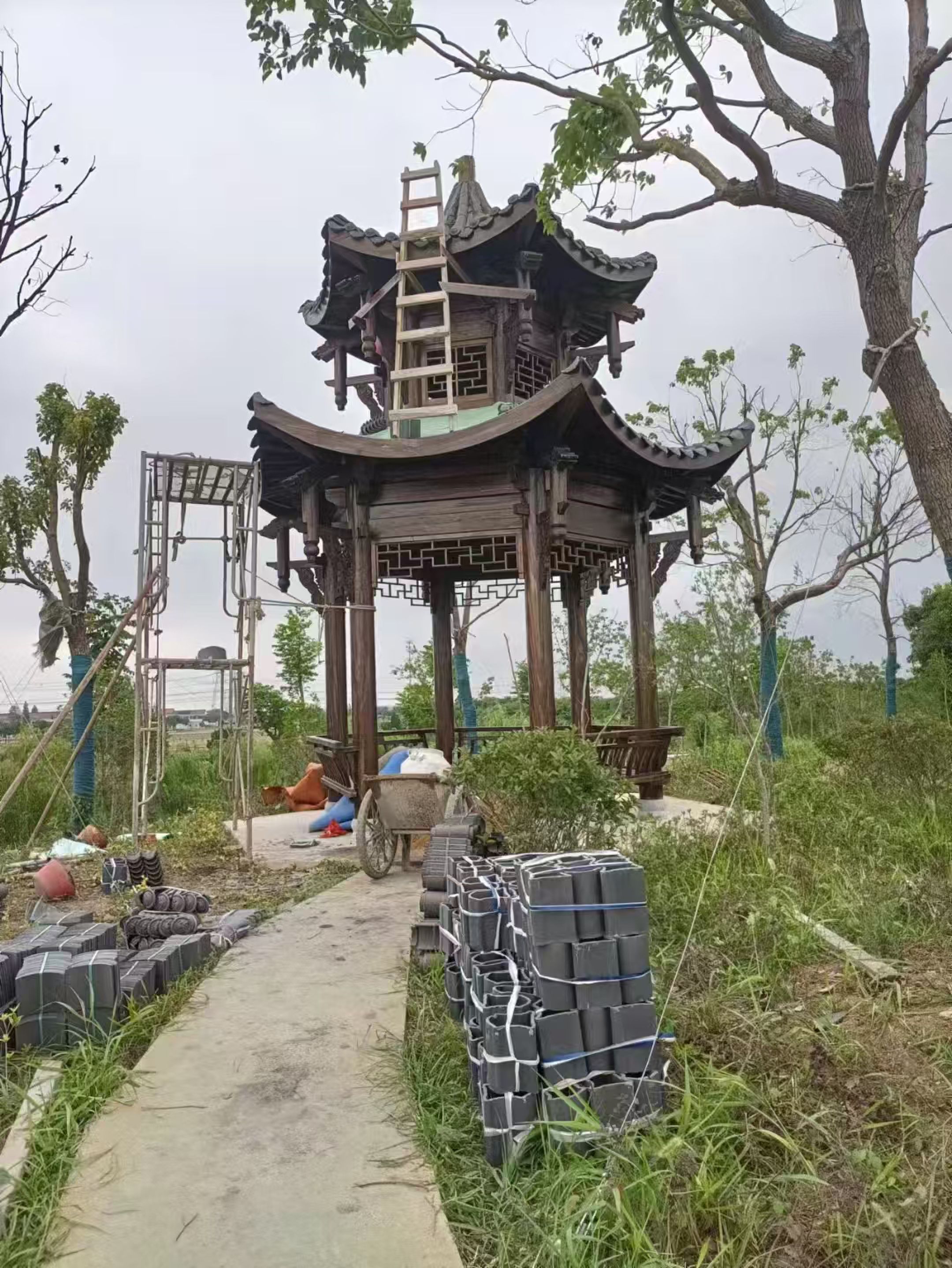 古建凉亭：古韵与实用兼具，赋能多元场景