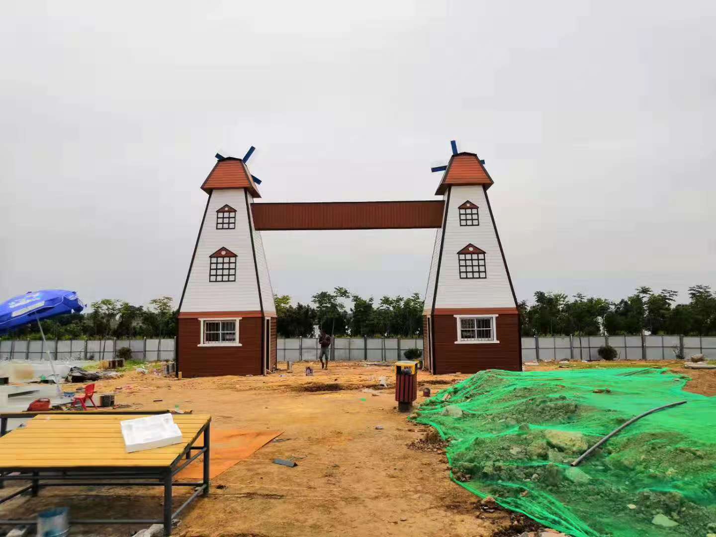 庭院/民宿/露营地必备：高颜值防腐木屋落地即用_复制_复制_复制
