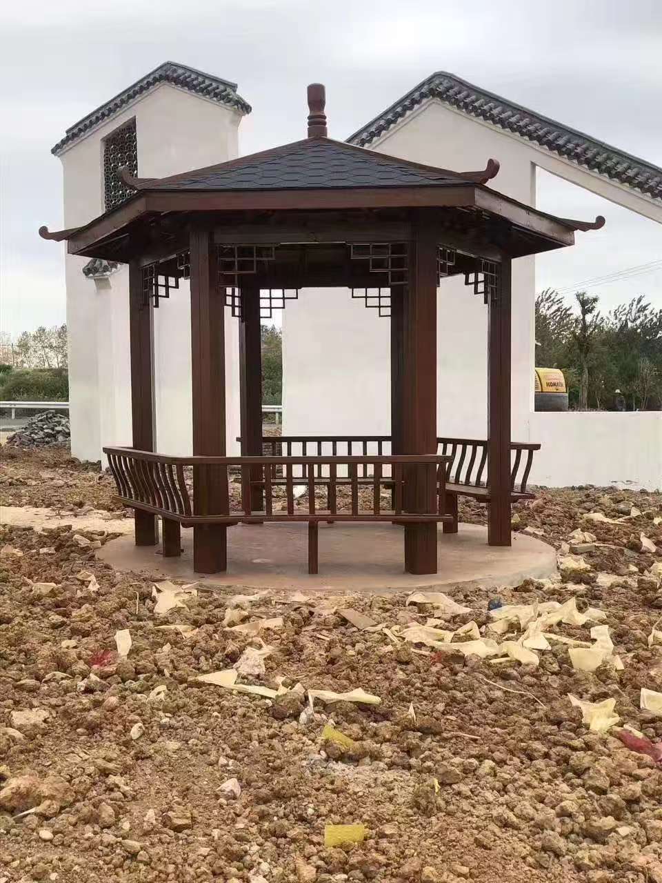 防腐木景观亭_复制